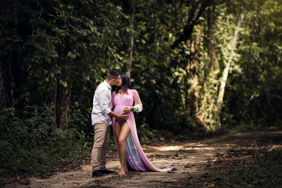 Ensaio Gestante nas Ruínas de Rio Claro, à espera da Sara.