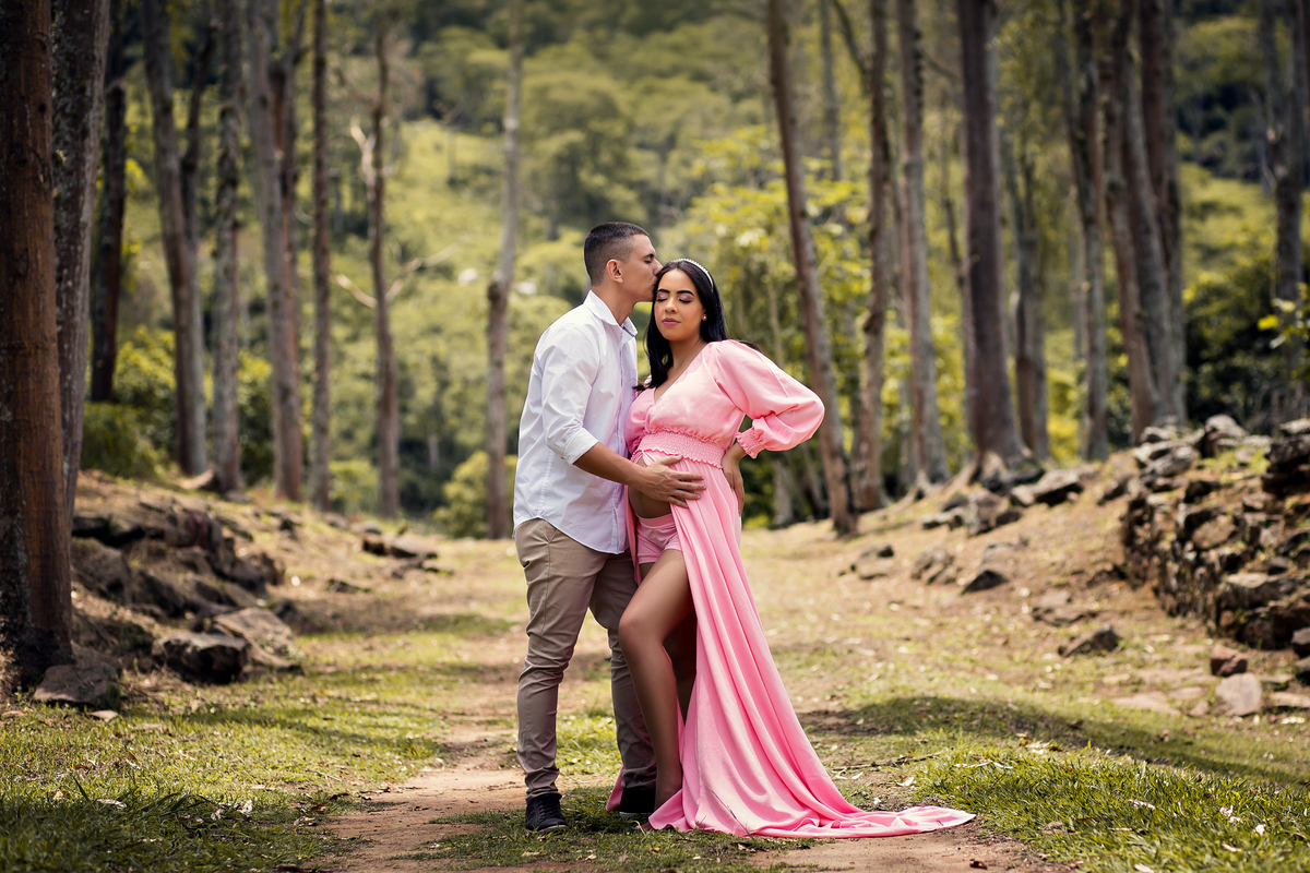 Ensaio Gestante nas Ruínas de Rio Claro, à espera da Sara.