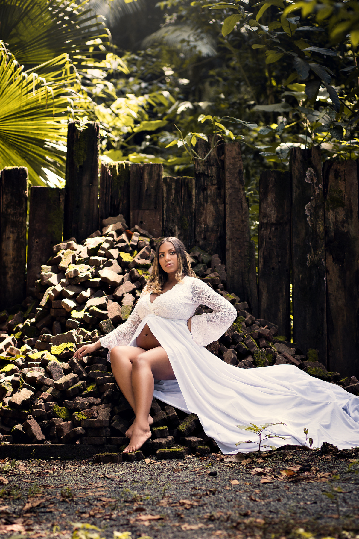 Ensaio Gestante no Zoológico de Volta Redonda, a espera da Analu.