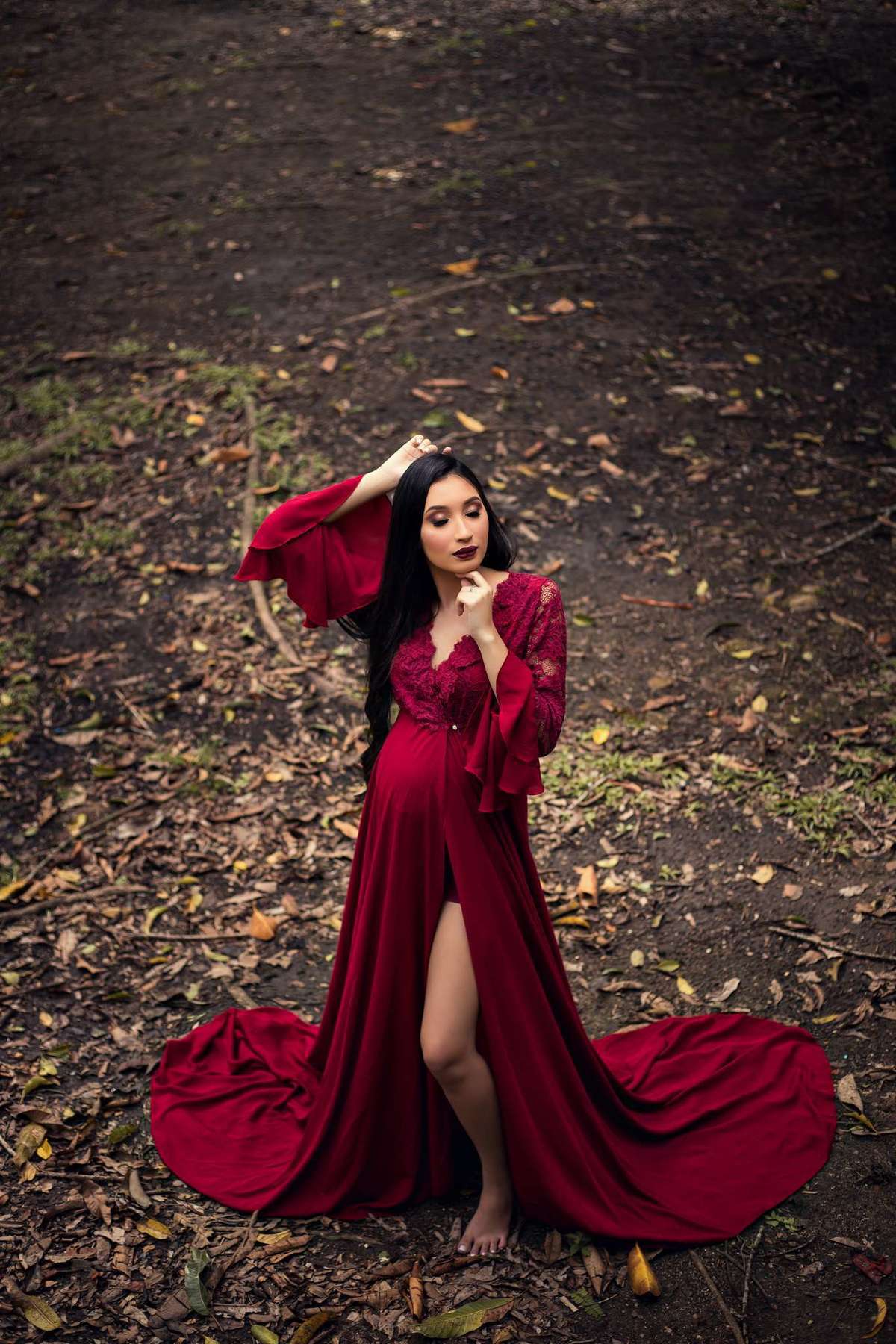 Ensaio Gestante nas Ruínas de Pinheiral, à espera do Theo.