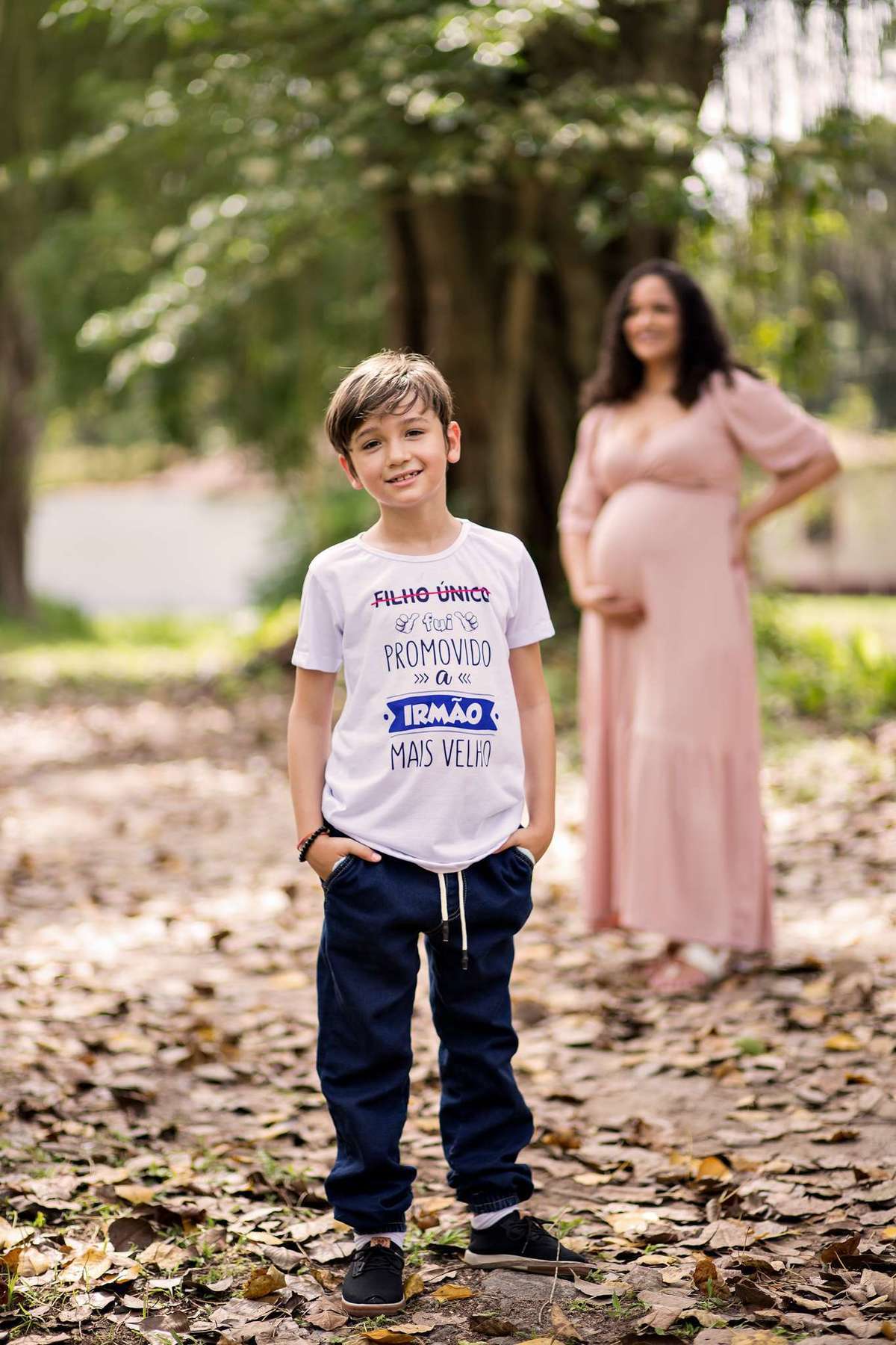 Ensaio Gestante nas Ruínas de Pinheiral, Sofia à caminho.
