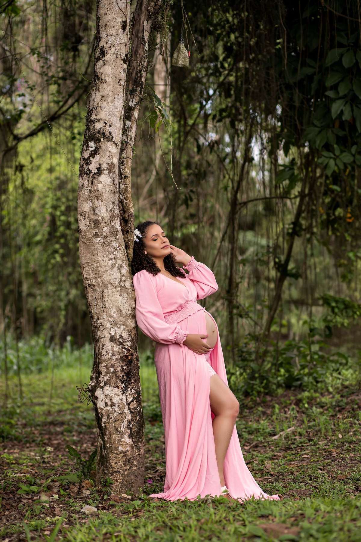 Ensaio Gestante nas Ruínas de Pinheiral, Sofia à caminho.
