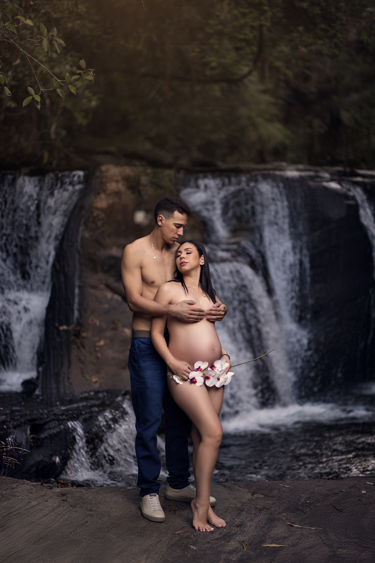 Ensaio Gestante na Serrinha do Alambary, à espera do Ravi.