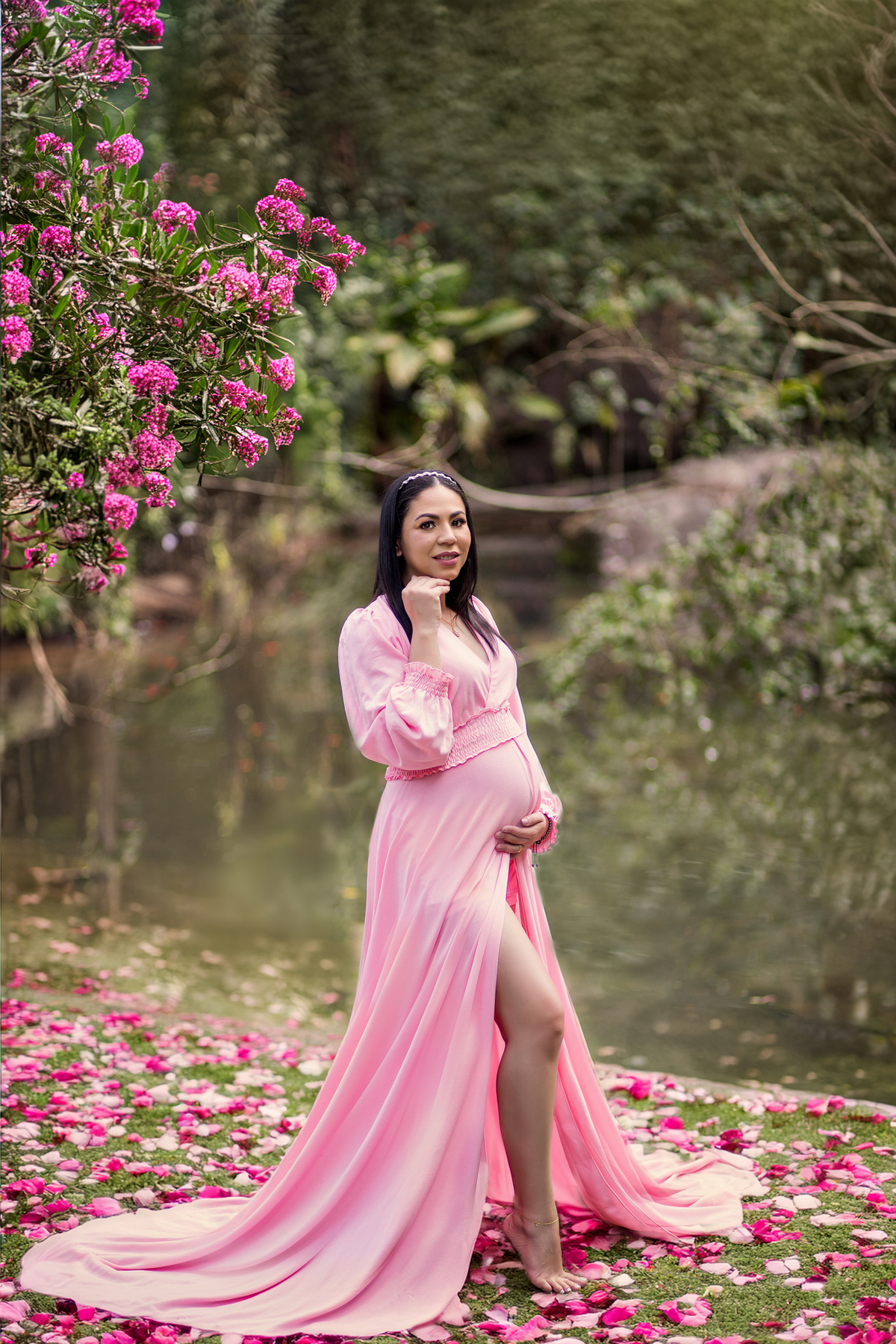 Ensaio Gestante na Serrinha do Alambary, à espera do Ravi.