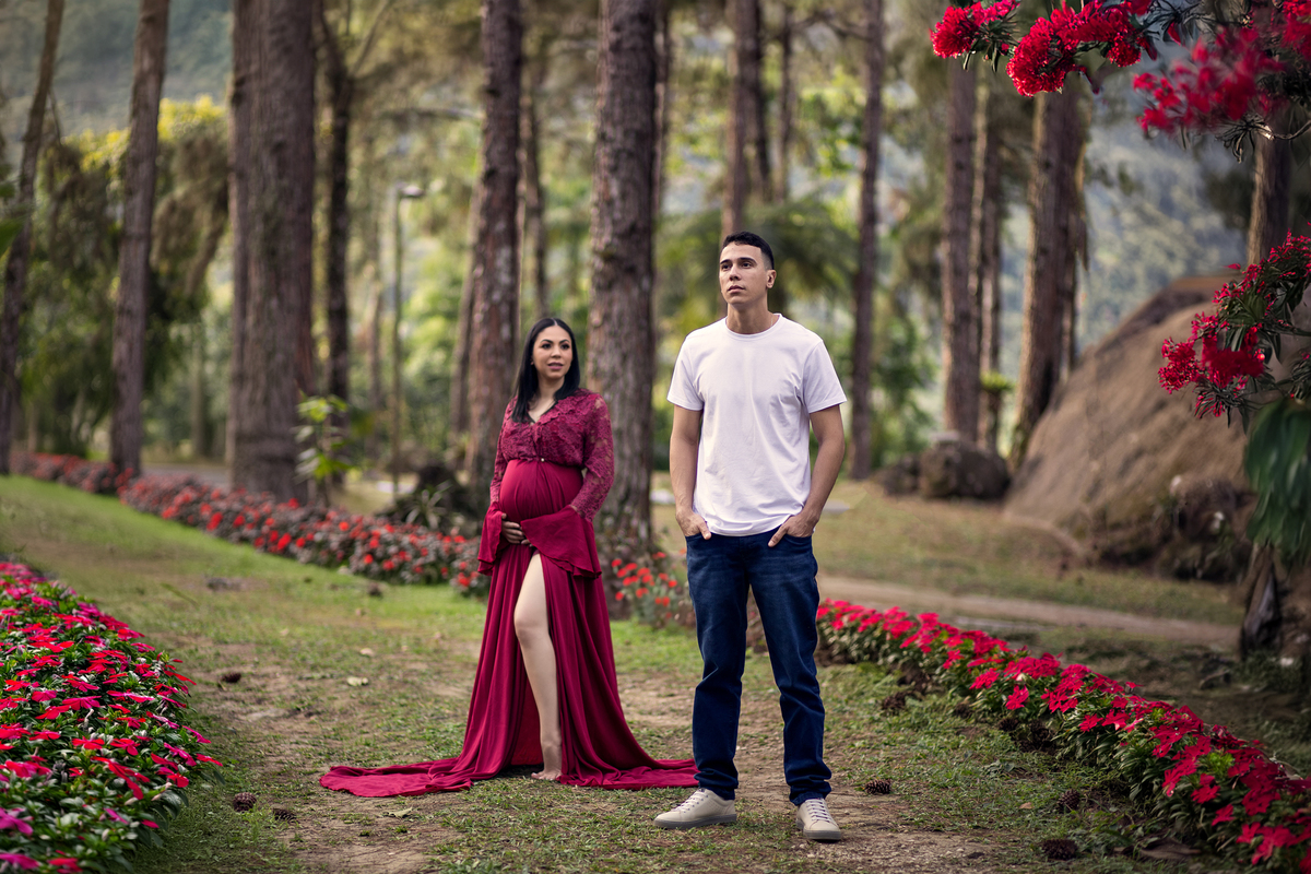 Ensaio Gestante na Serrinha do Alambary, à espera do Ravi.