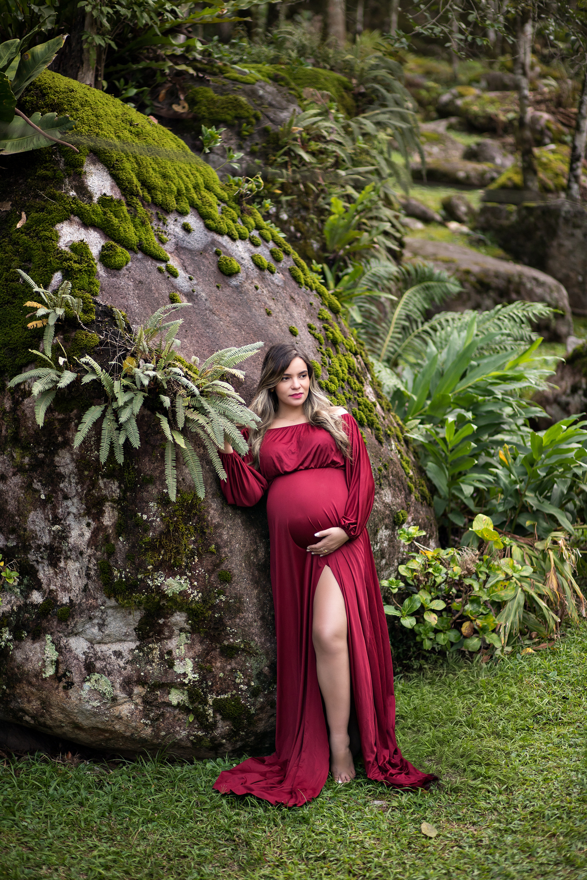 Ensaio Gestante na Pousada da Gruta em Visconde de Mauá, à espera da Isabela.