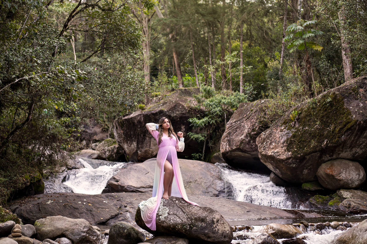 Ensaio Gestante na Pousada da Gruta em Visconde de Mauá, à espera da Isabela.