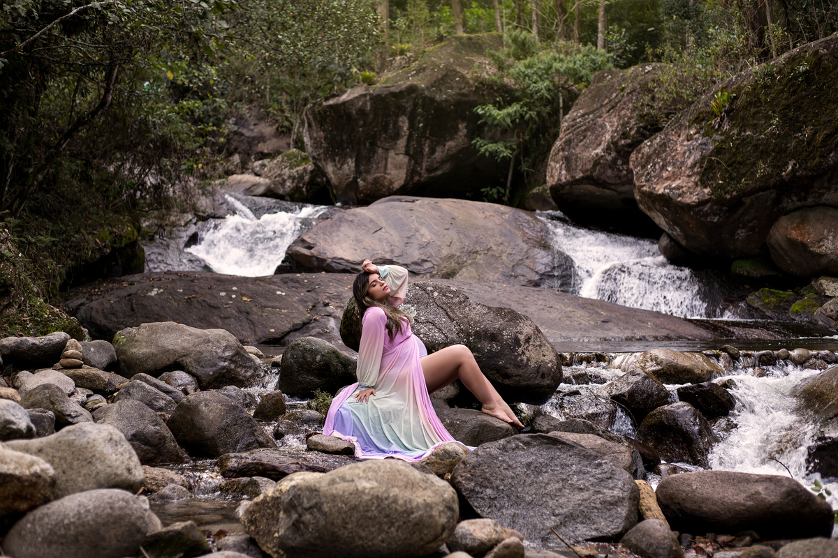 Ensaio Gestante na Pousada da Gruta em Visconde de Mauá, à espera da Isabela.