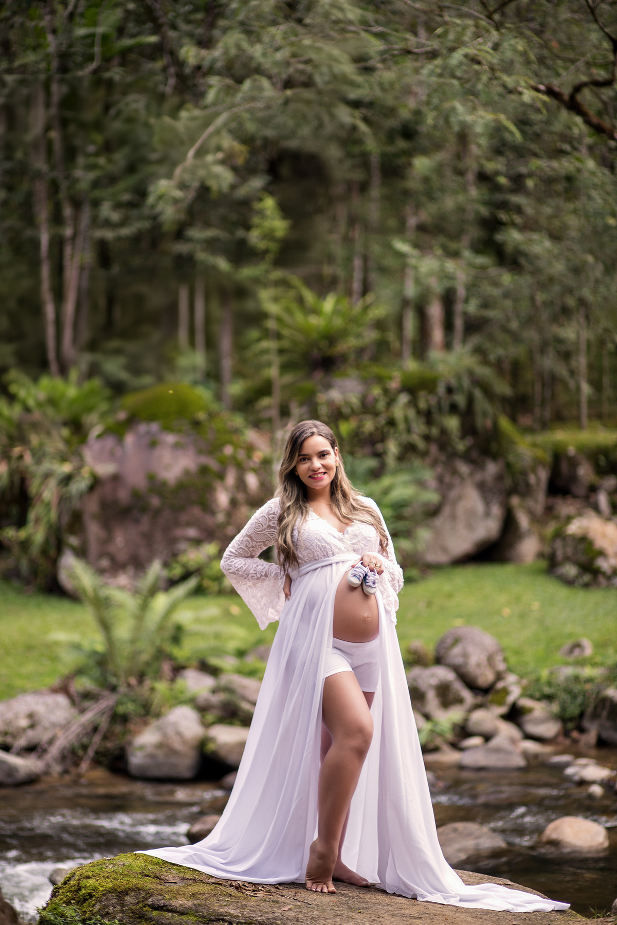 Ensaio Gestante na Pousada da Gruta em Visconde de Mauá, à espera da Isabela.