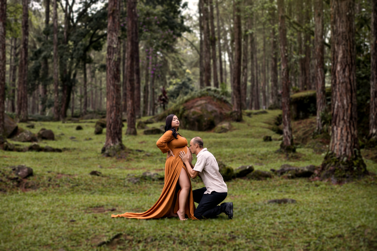 Ensaio Gestante na Serrinha do Alambary, à espera da Eloah.