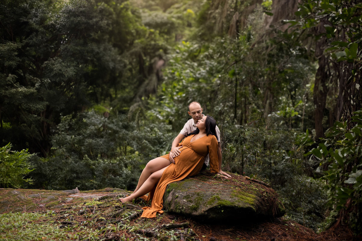 Ensaio Gestante na Serrinha do Alambary, à espera da Eloah.