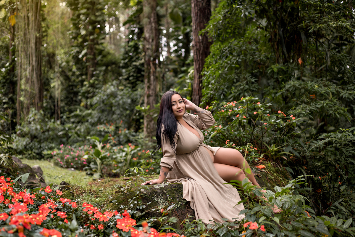 Ensaio Gestante na Serrinha do Alambary, à espera da Eloah.