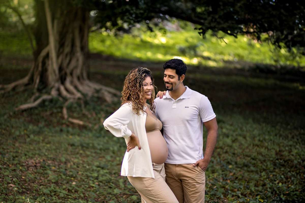 Ensaio Gestante no Bela Vista em Volta Redonda, à espera do Kaleo.