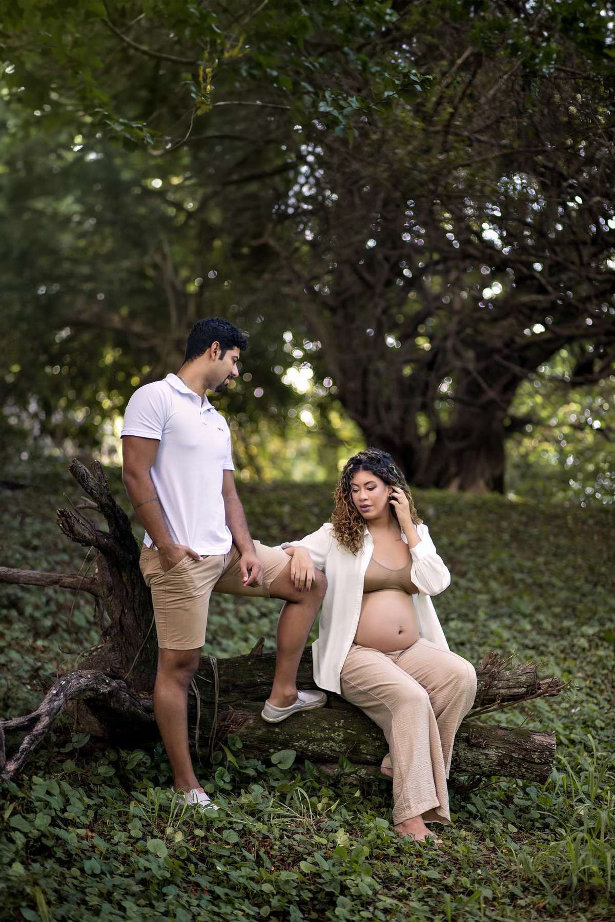 Ensaio Gestante no Bela Vista em Volta Redonda, à espera do Kaleo.