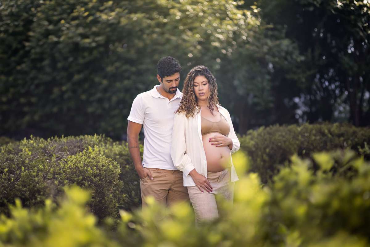 Ensaio Gestante no Bela Vista em Volta Redonda, à espera do Kaleo.