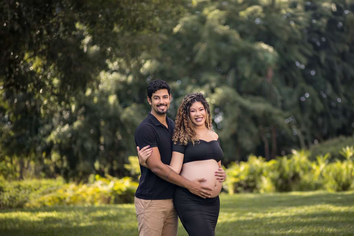 Ensaio Gestante no Bela Vista em Volta Redonda, à espera do Kaleo.