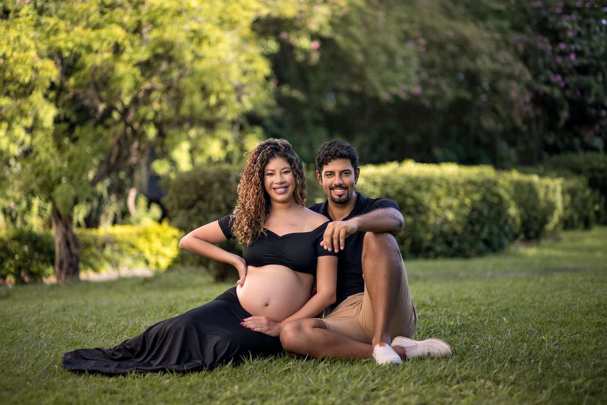 Ensaio Gestante no Bela Vista em Volta Redonda, à espera do Kaleo.