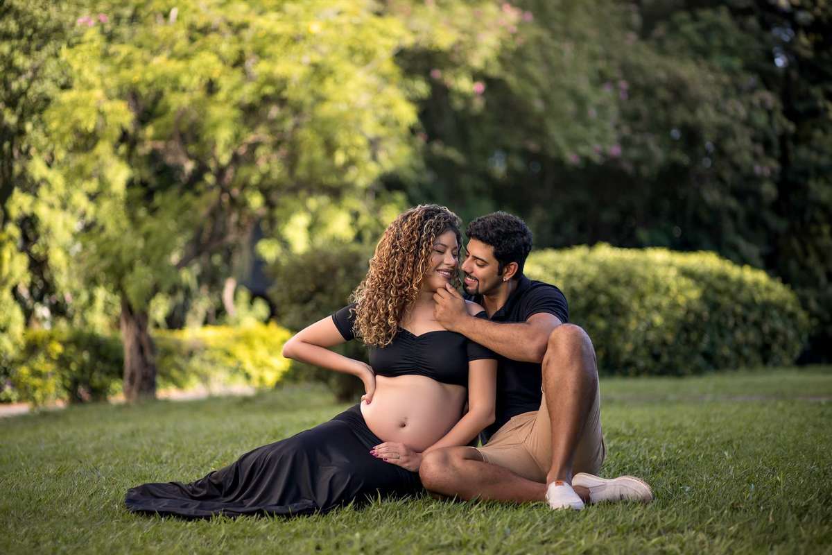 Ensaio Gestante no Bela Vista em Volta Redonda, à espera do Kaleo.