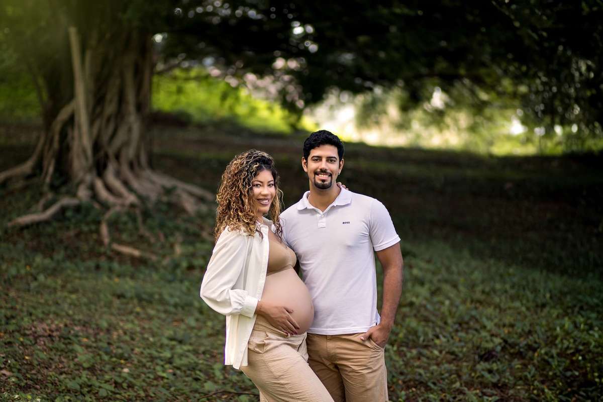 Ensaio Gestante no Bela Vista em Volta Redonda, à espera do Kaleo.