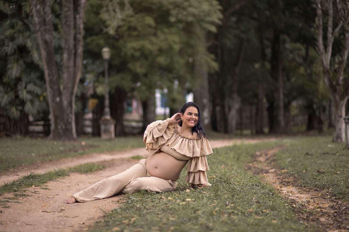 Ensaio Gestante na Fazenda Santana do Turvo, à espera do Lorenzo.