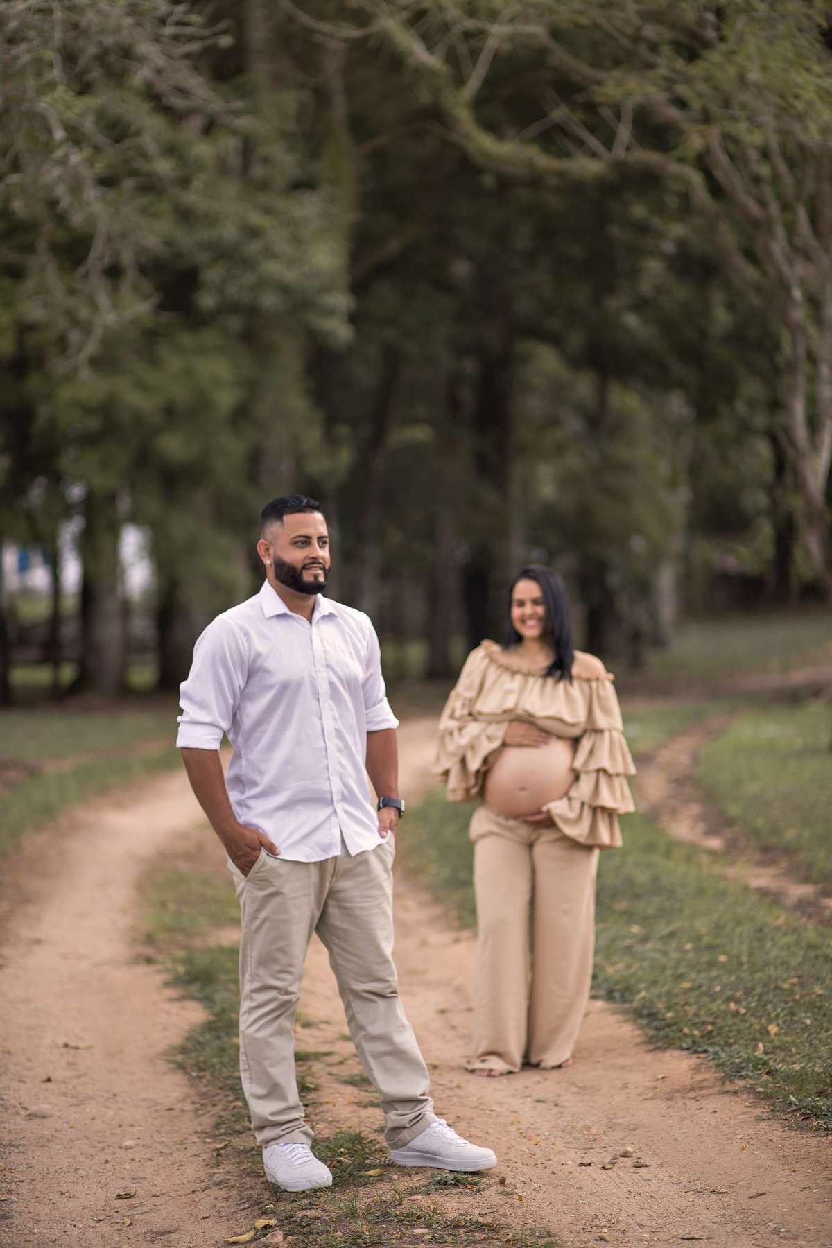 Ensaio Gestante na Fazenda Santana do Turvo, à espera do Lorenzo.