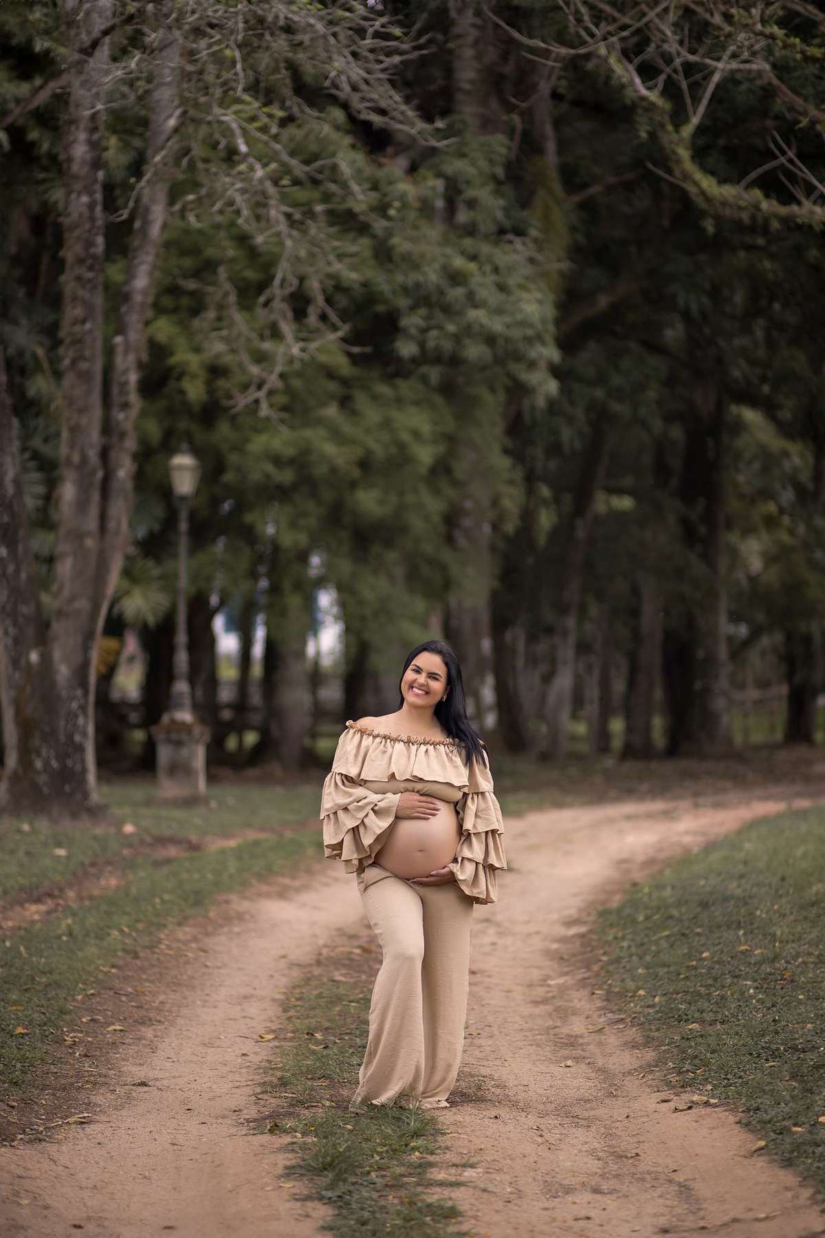 Ensaio Gestante na Fazenda Santana do Turvo, à espera do Lorenzo.