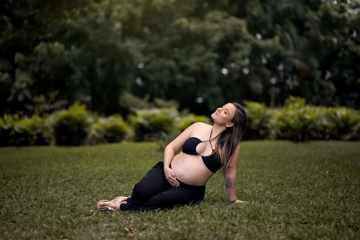 Ensaio Gestante no Bela Vista em Volta Redonda, à espera da Luísa.