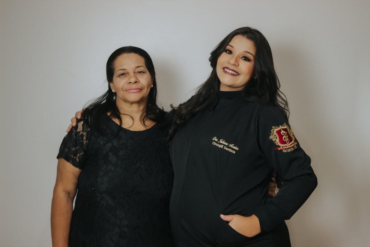 Ensaio de Gestante em Estúdio em Matozinhos MG