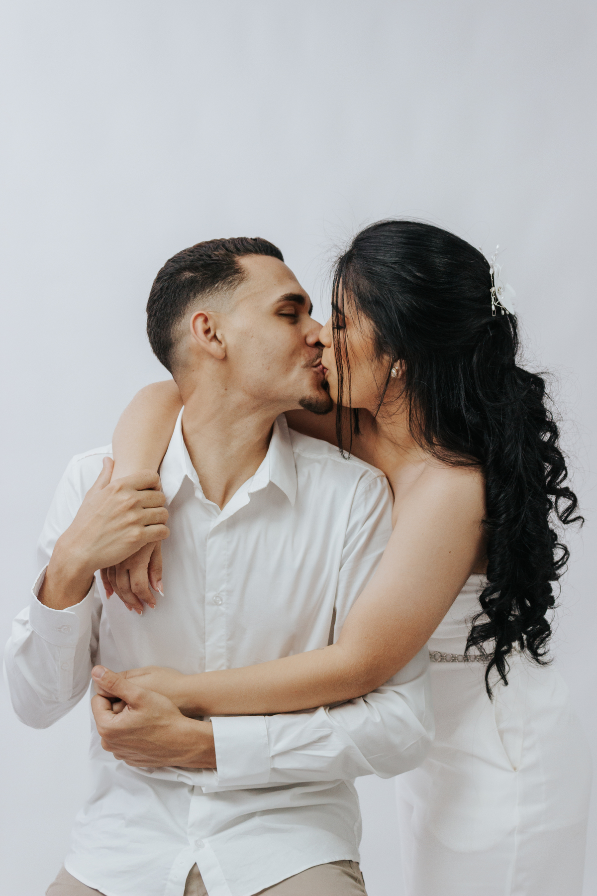 Ensaio de Casal Pós Wedding em Estúdio em Matozinhos MG