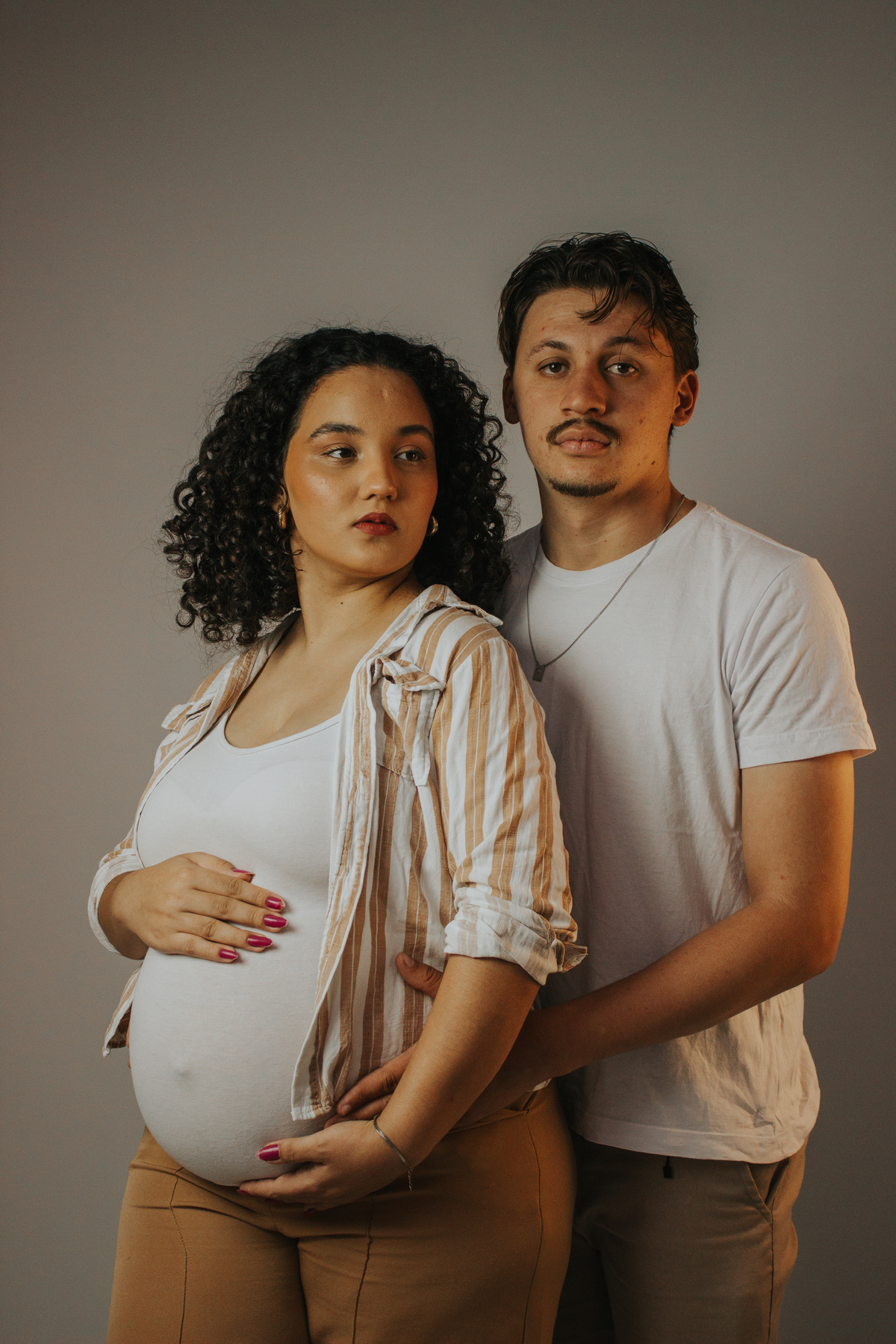 Ensaio de Gestante em Estúdio em Matozinhos MG