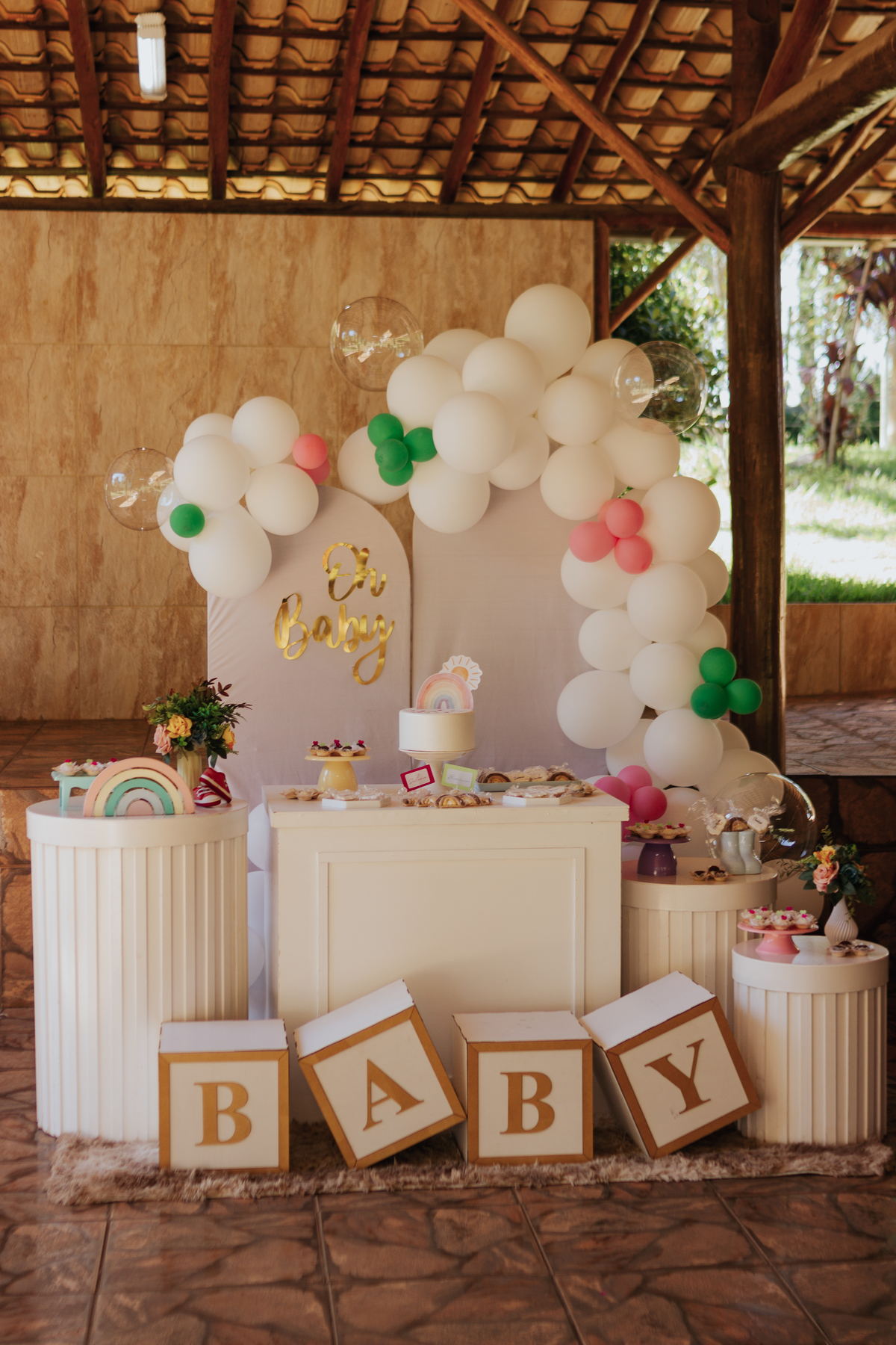 Chá Revelação no Sitio Recanto das águas em Matozinhos MG