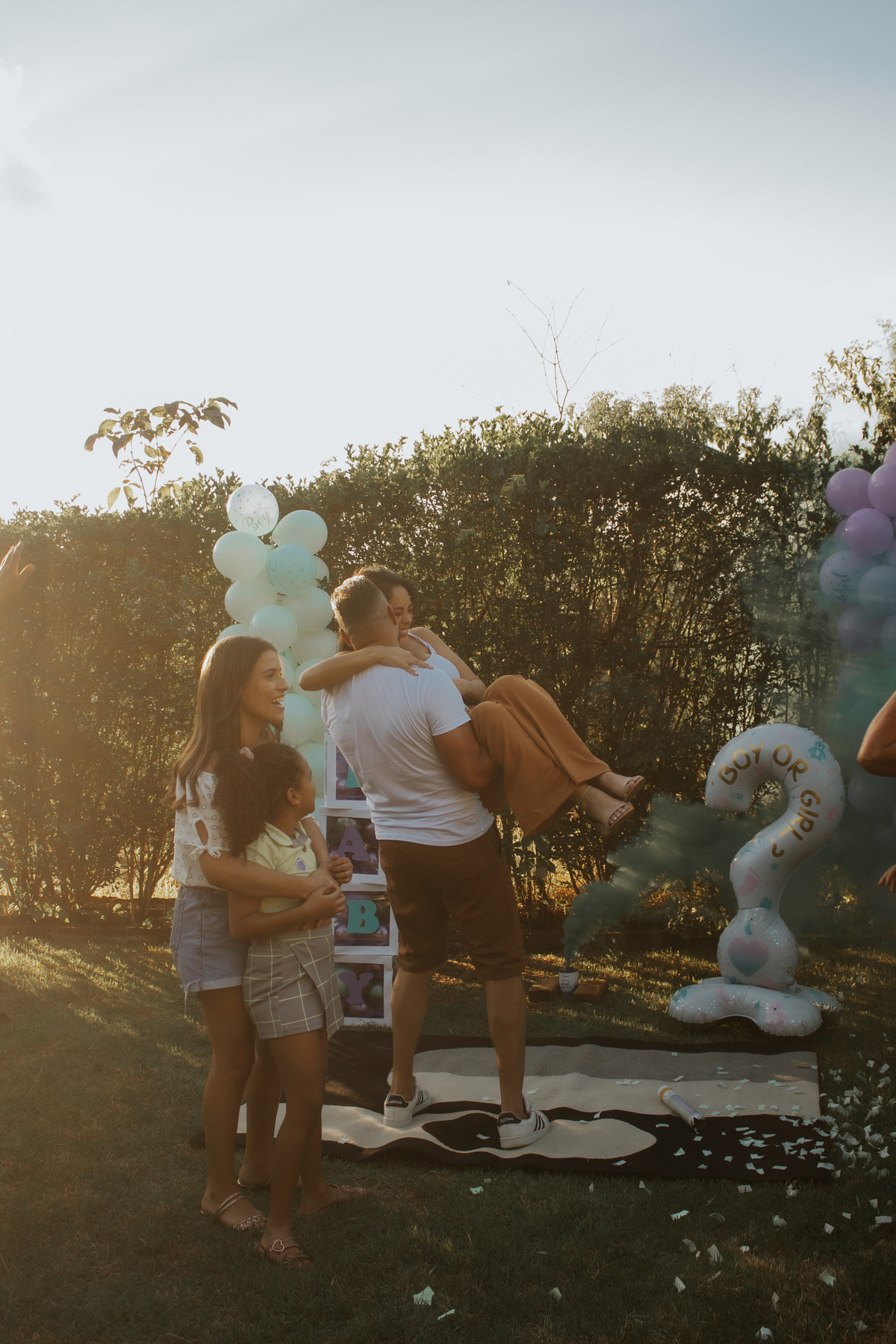 Chá Revelação ao Ar Livre em Capim Branco MG