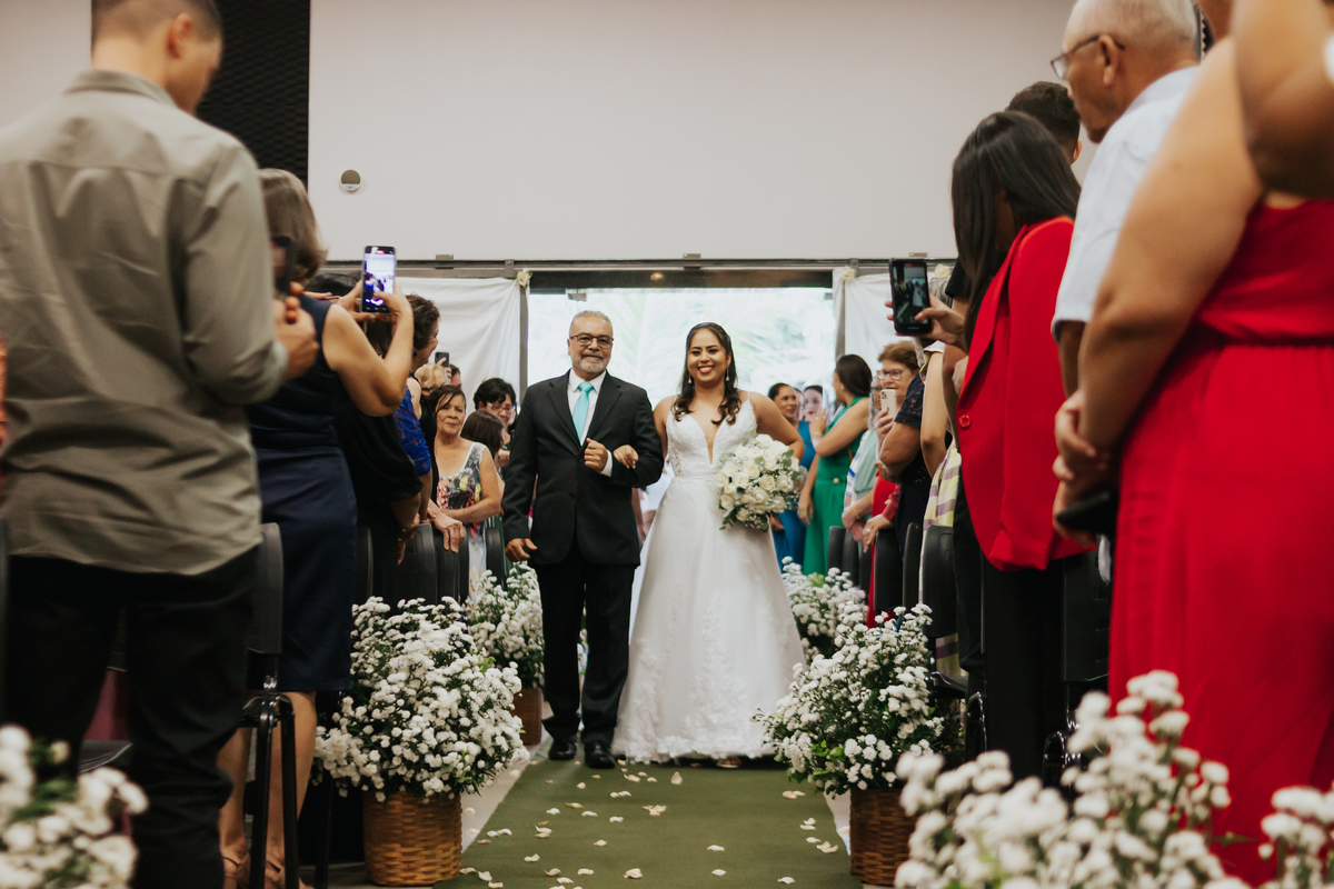 Casamento Religioso na Oitava Igreja Presbiteriana em Matozinhos MG
