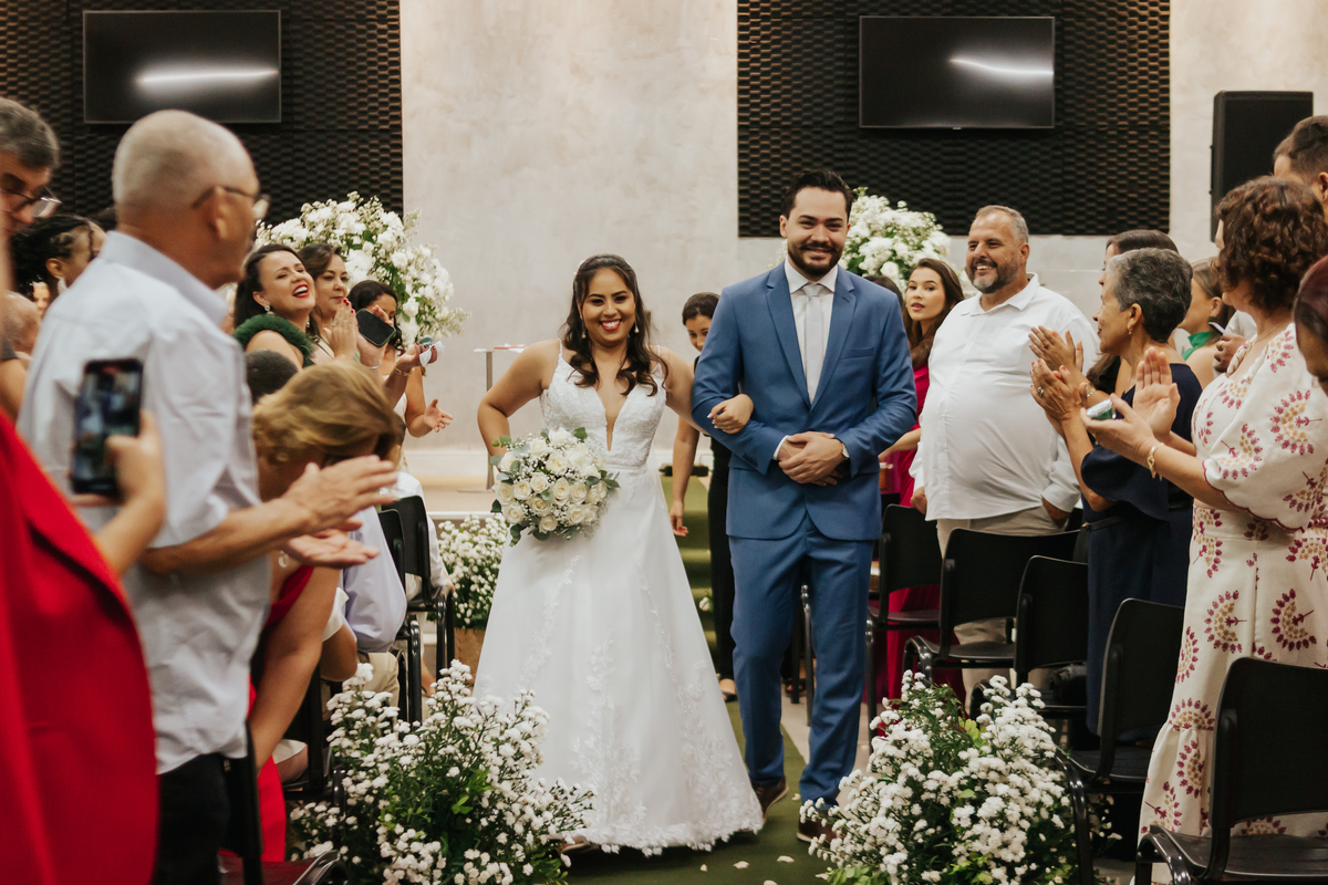 Casamento Religioso na Oitava Igreja Presbiteriana em Matozinhos MG