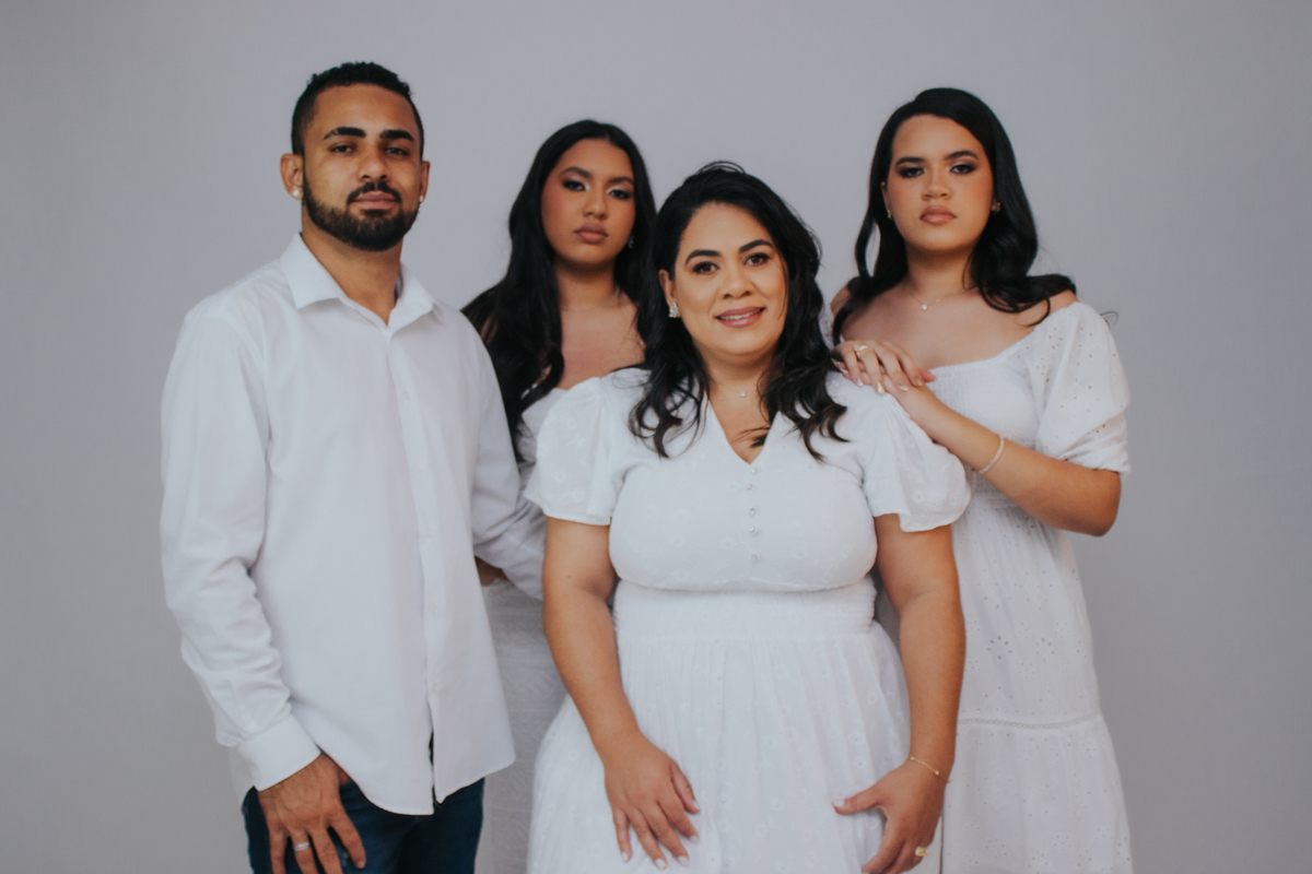 Ensaio de Dia das Mães em Estúdio em Matozinhos MG