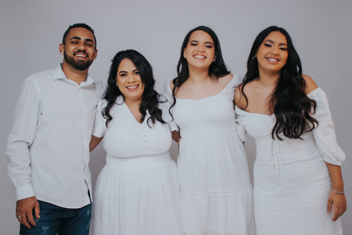 Ensaio de Dia das Mães em Estúdio em Matozinhos MG