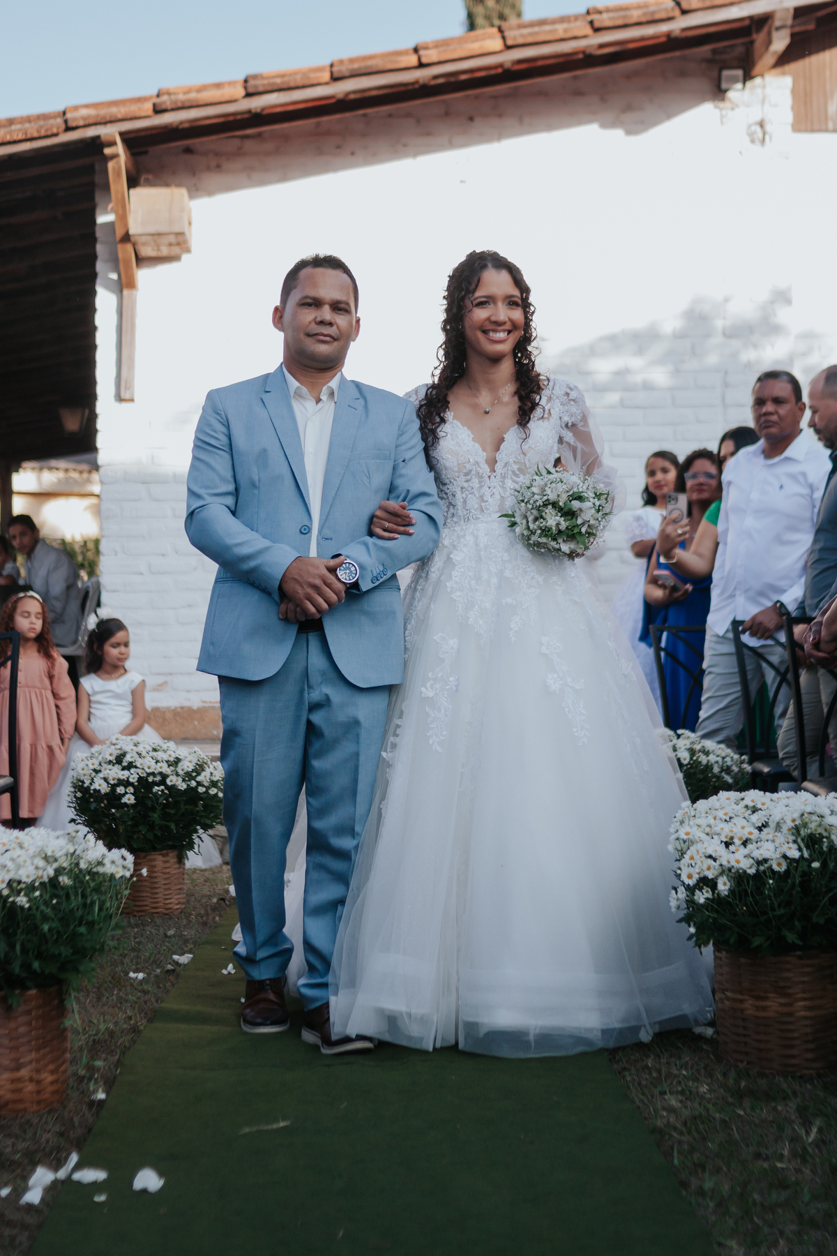 Casamento Religioso no Sítio Takuara em Aracás Matozinhos Capim Branco MG