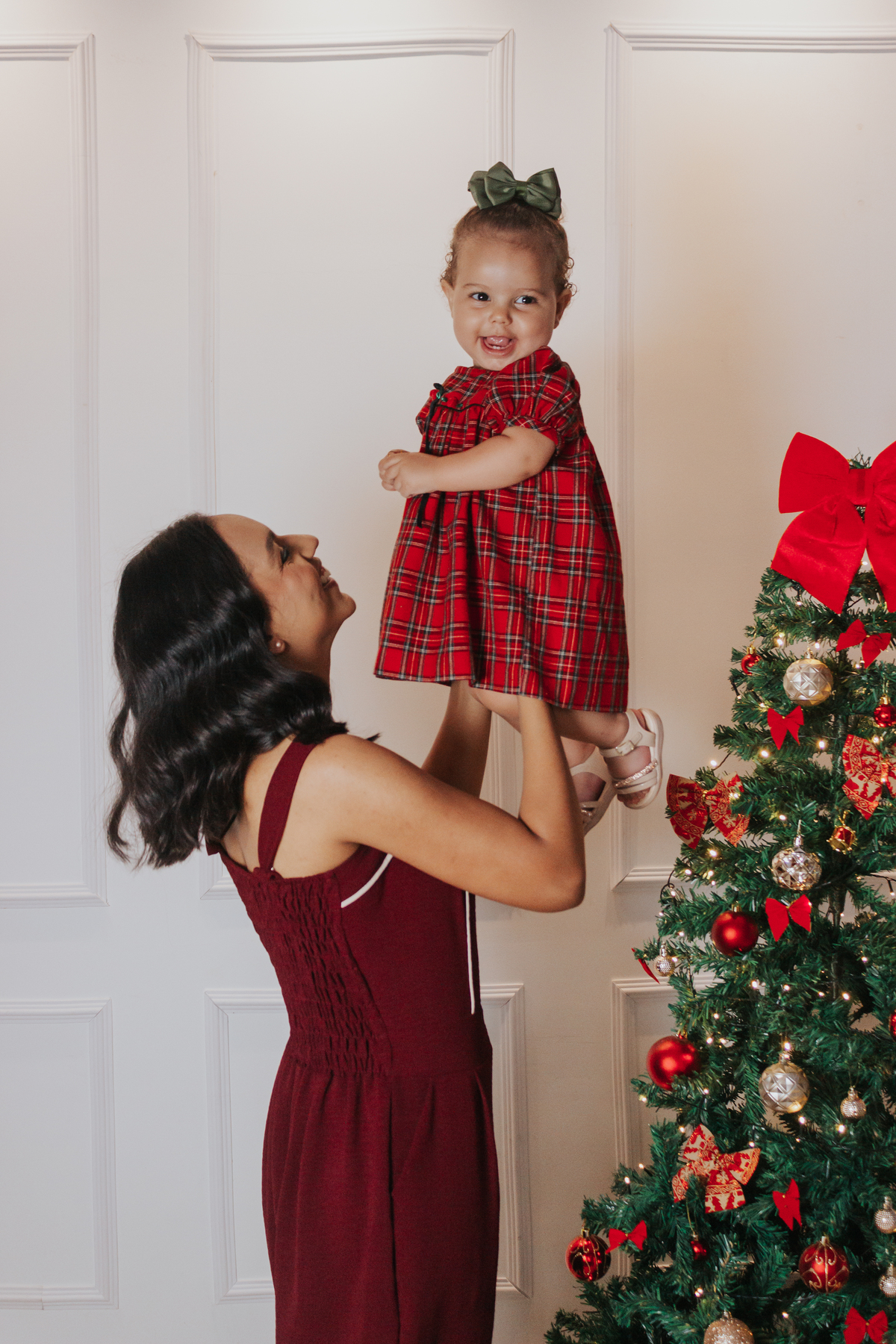 Ensaio de Natal em Estúdio em Matozinhos MG