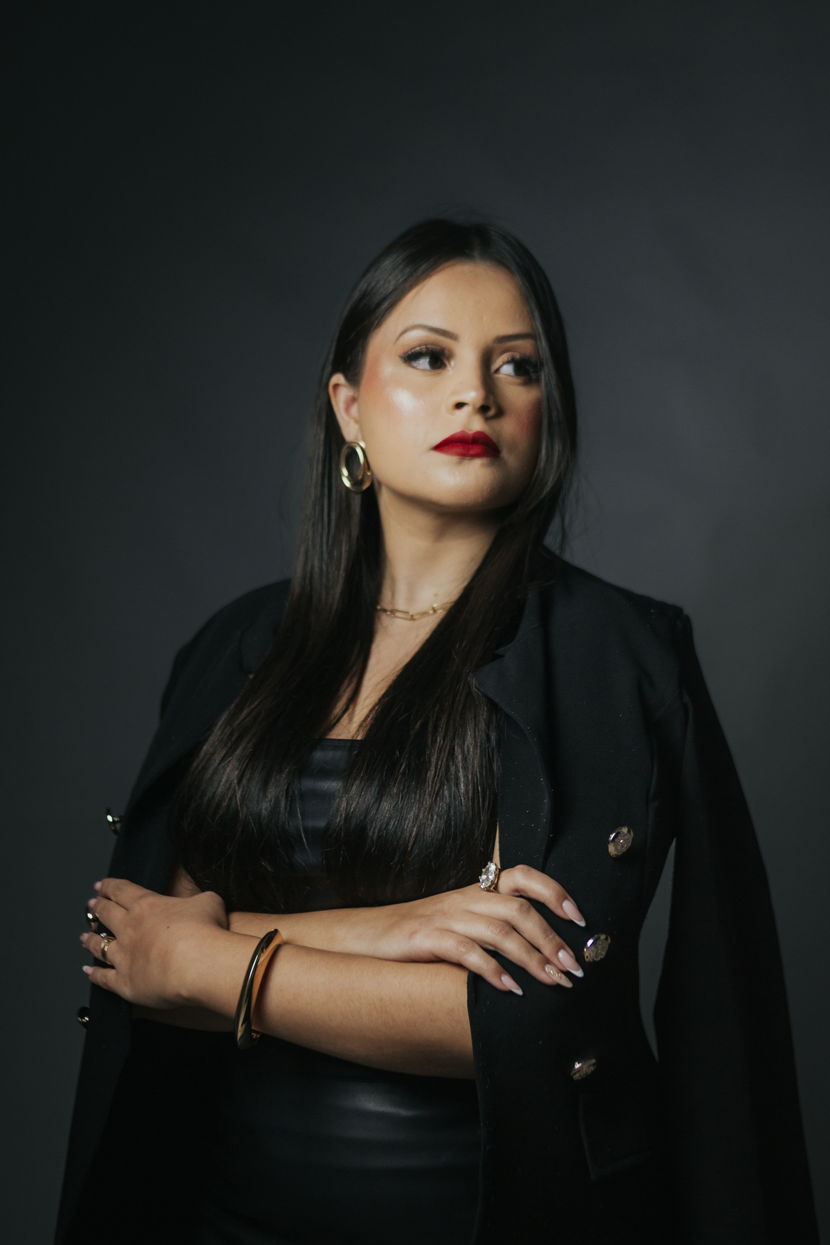 Ensaio Corporativo de Advogada no Estúdio em Matozinhos MG