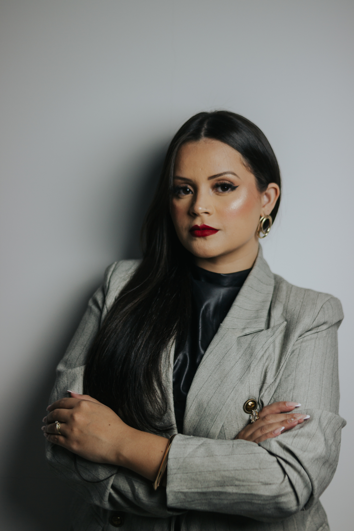 Ensaio Corporativo de Advogada no Estúdio em Matozinhos MG