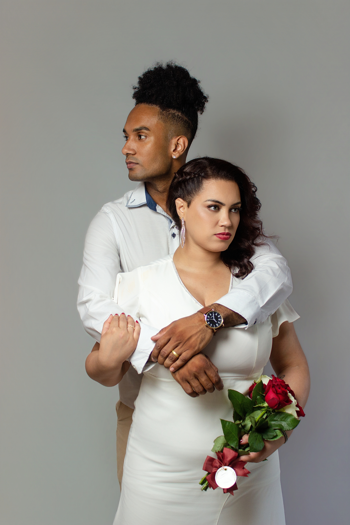 Ensaio de Casal em Estúdio em Matozinhos MG