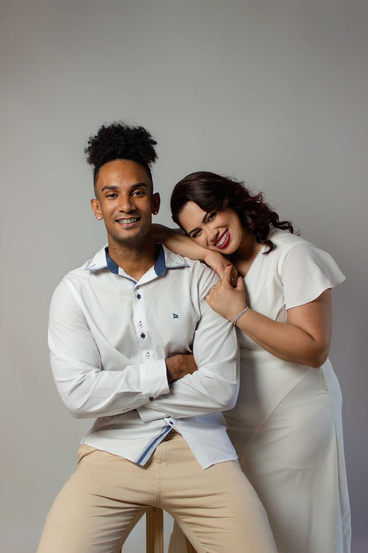 Ensaio de Casal em Estúdio em Matozinhos MG