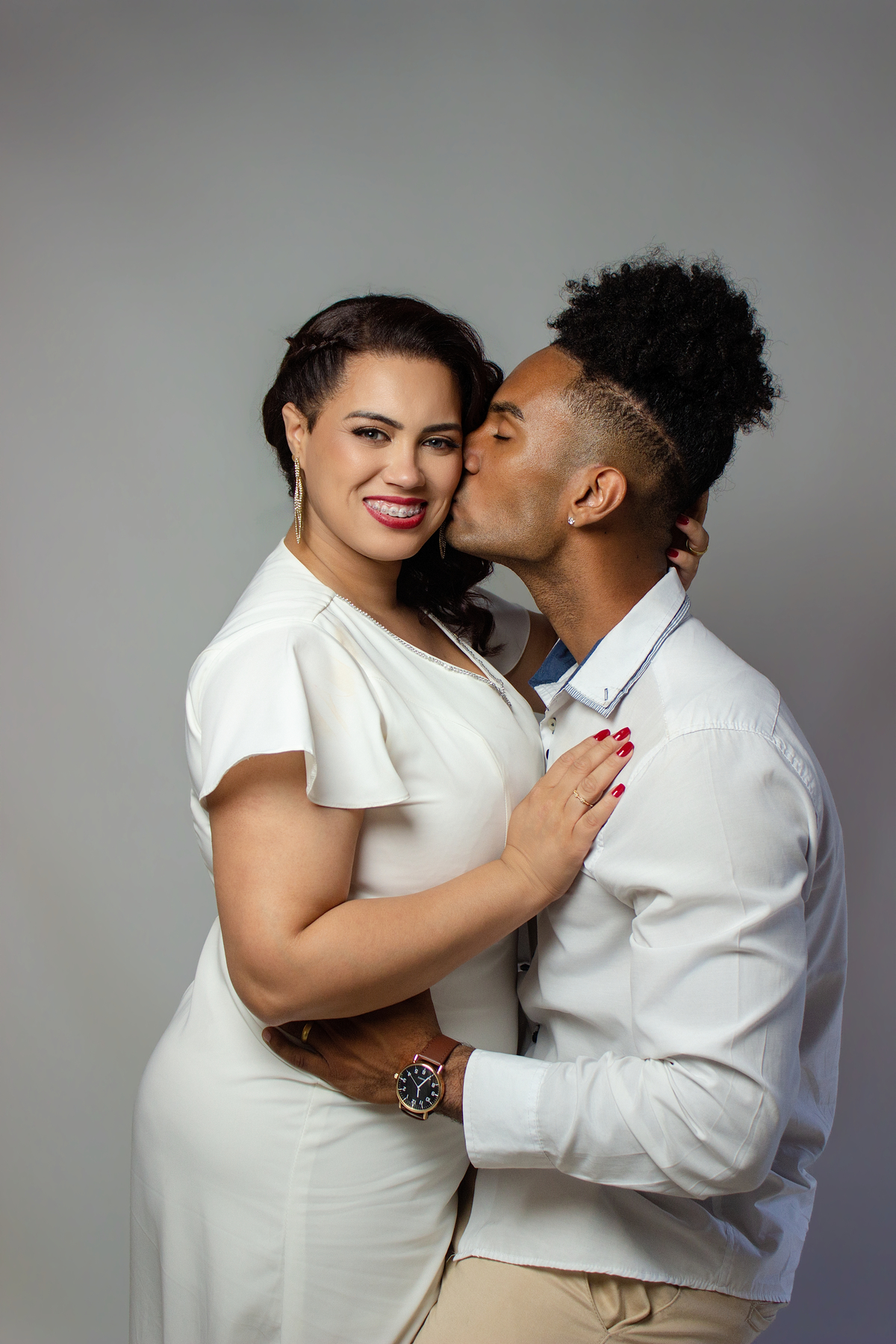 Ensaio de Casal em Estúdio em Matozinhos MG