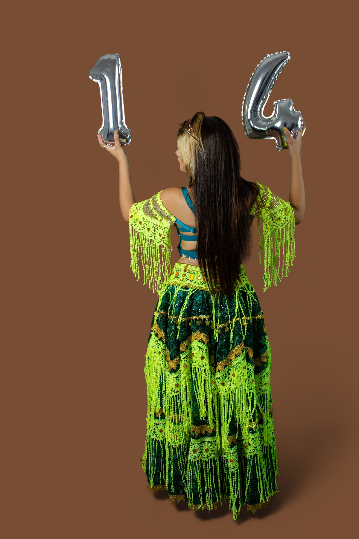 Ensaio de Aniversário de Cigana no Estúdio em Matozinhos MG