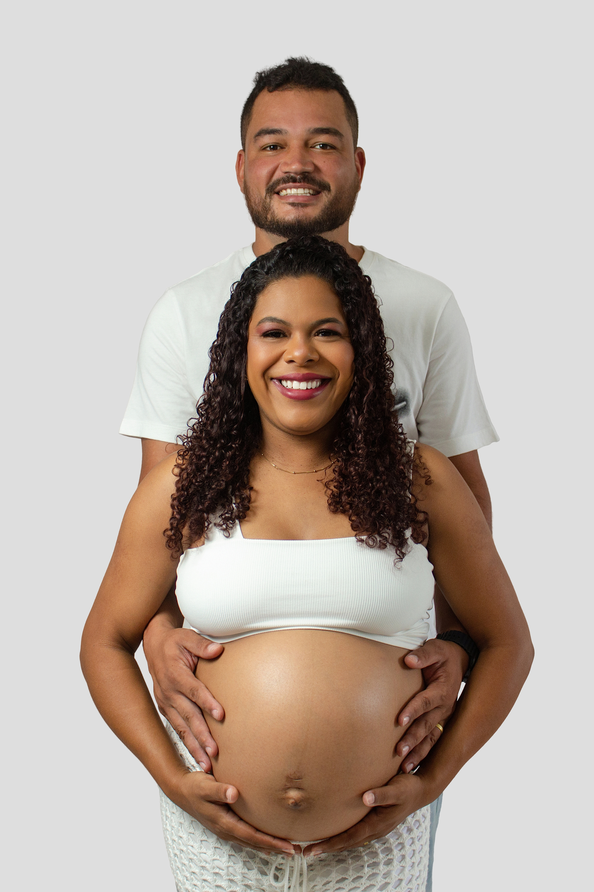 Ensaio de Gestante no Estúdio em Matozinhos MG