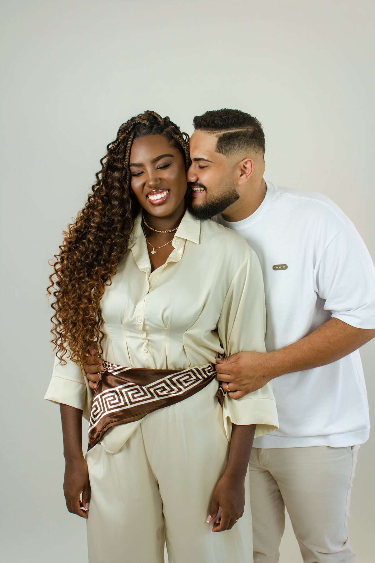 Ensaio de Casal da Cantora Keilla Junia do The Voice Brasil com o Esposo Lucas no Estúdio em Matozinhos MG