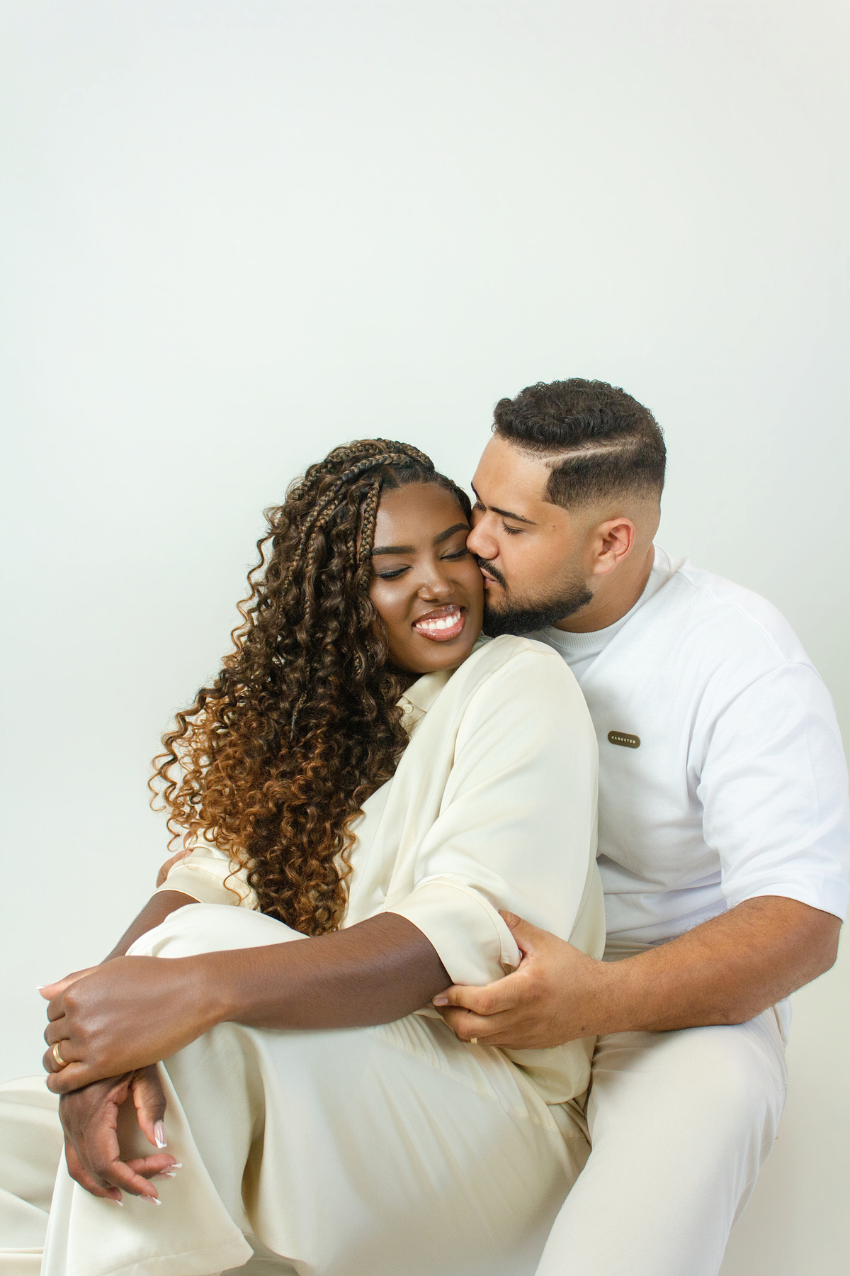 Ensaio de Casal da Cantora Keilla Junia do The Voice Brasil com o Esposo Lucas no Estúdio em Matozinhos MG