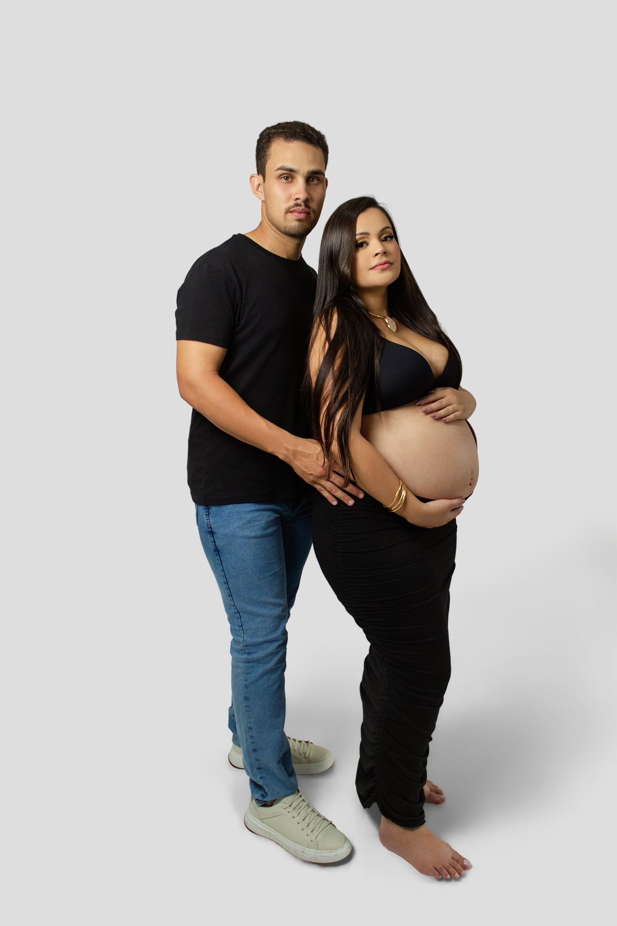 Ensaio de Gestante em Estúdio em Matozinhos MG