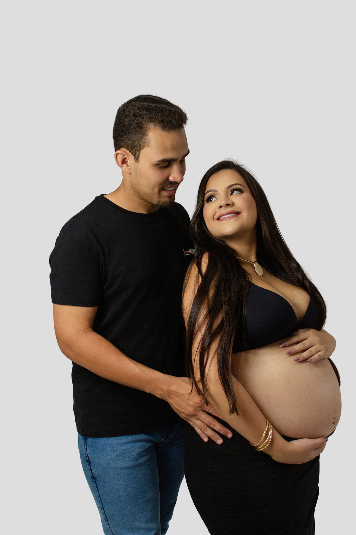 Ensaio de Gestante em Estúdio em Matozinhos MG