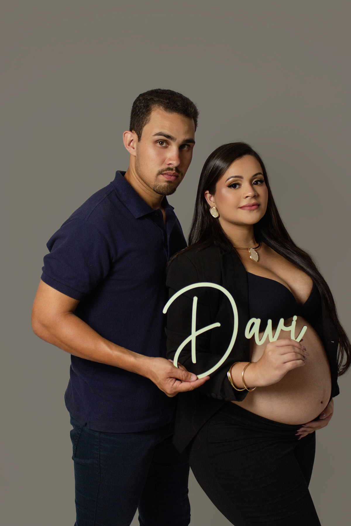 Ensaio de Gestante em Estúdio em Matozinhos MG